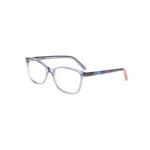 New PEACELOVE Crystal Blue BE ORIGINAL Eyeglasses w/Colorful Temples 52/15/140